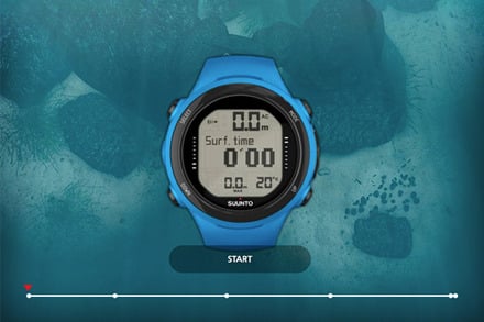 suunto d4i reset