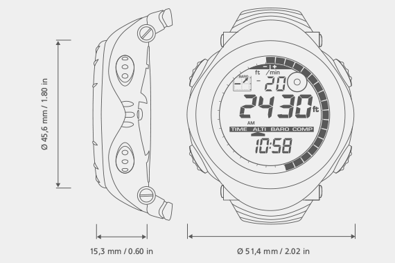 suunto vector white