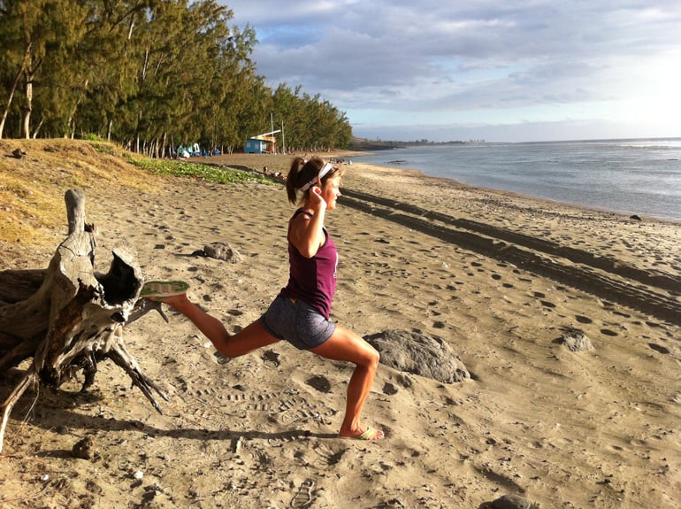 Emelie's Training Tips, Hip flexor stretch