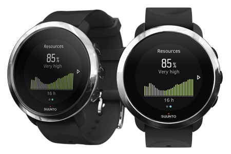 Suunto 3 Fitness stress and recovery