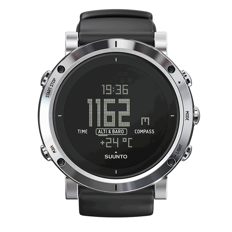 Suunto Core Brushed Steel Montre outdoor avec barometer