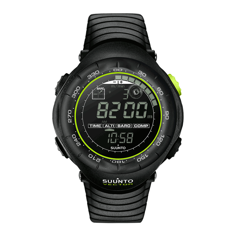 Suunto Vector Black Lime - Outdoor sports watch