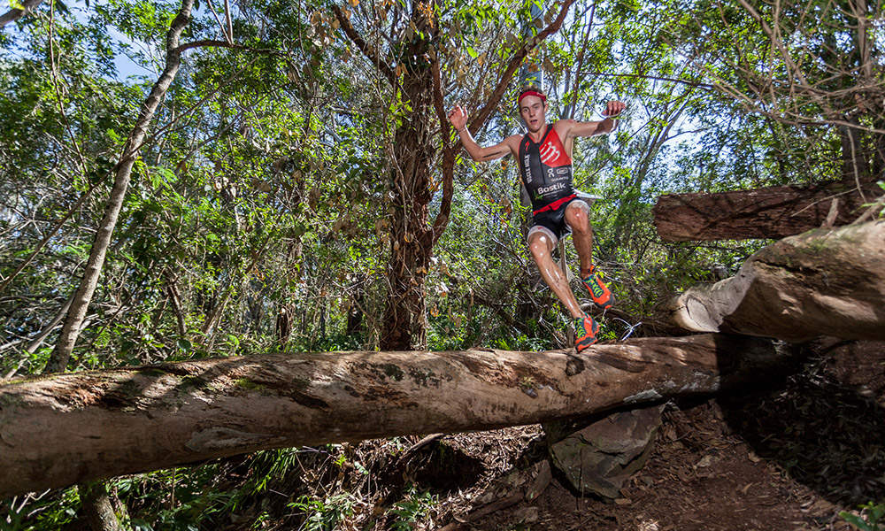 Mau Mendez ran the fastest time of the day. (©Mike Adrian / XTERRA)