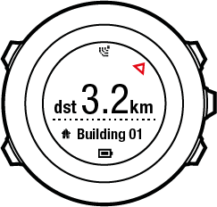 navigating POI stationary Ambit2