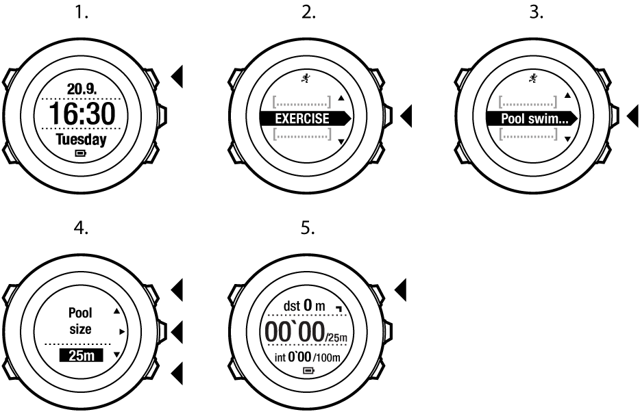 Suunto spartan trainer open water swimming hot sale