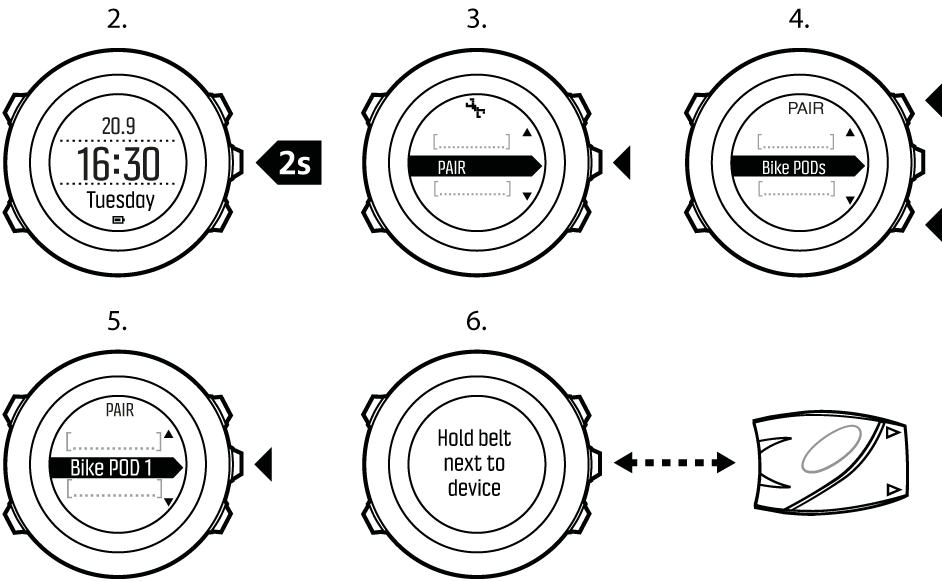 Suunto ambit3 peak bluetooth discount