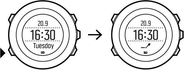 Suunto ambit3 barometer online