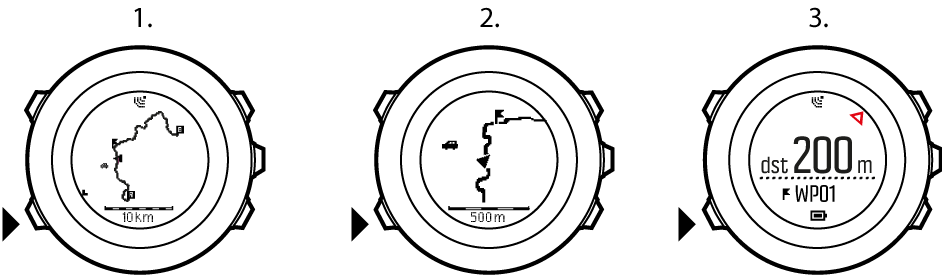 during navigation Ambit3