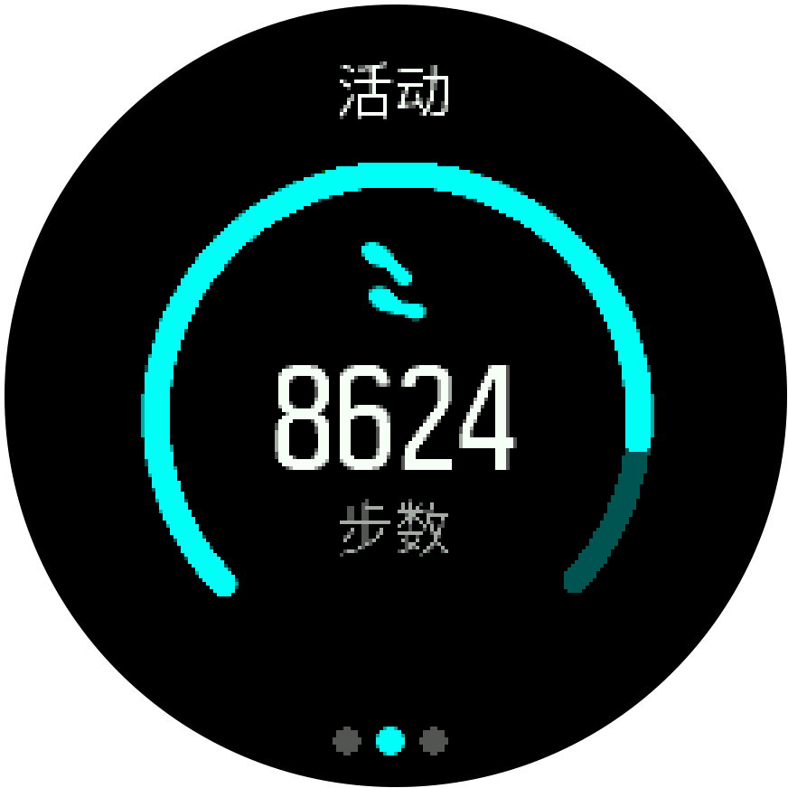 活动监测 步数 spartan trainer