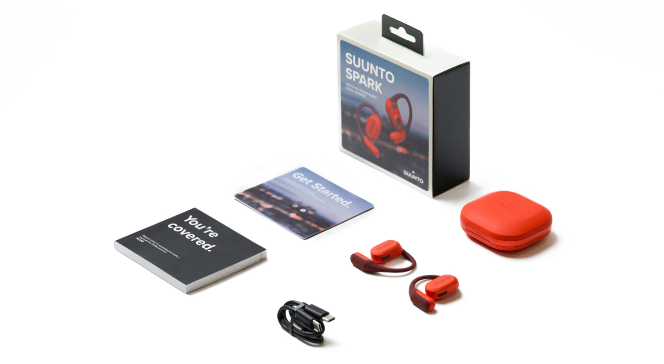 Suunto Spark Open-ear Earbuds | Black