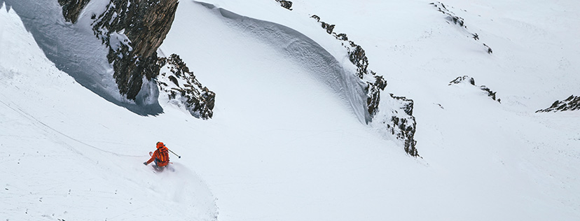 Paolo Pernigotti freeride in Valle Gesso