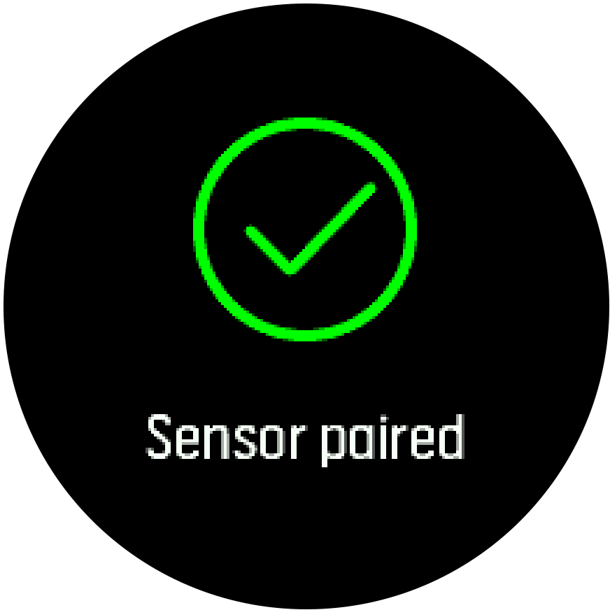 Sensor paired Trainer