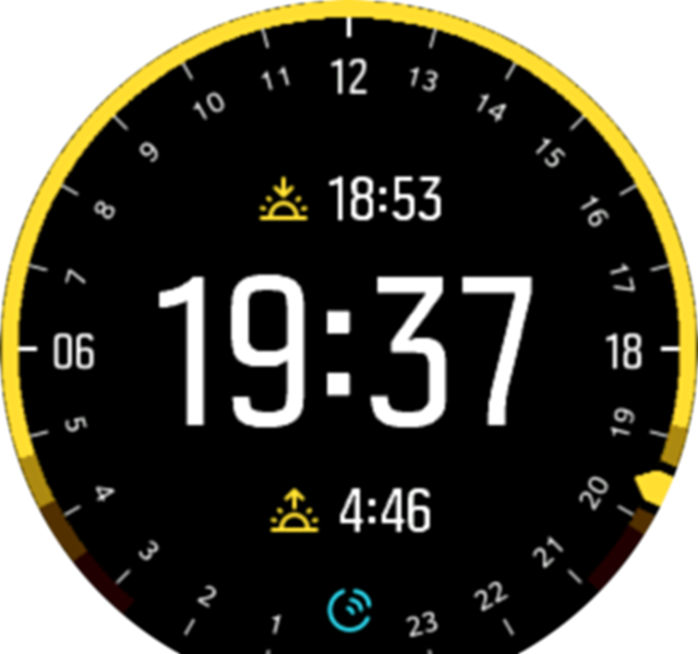 Moonphase watchface Spartan