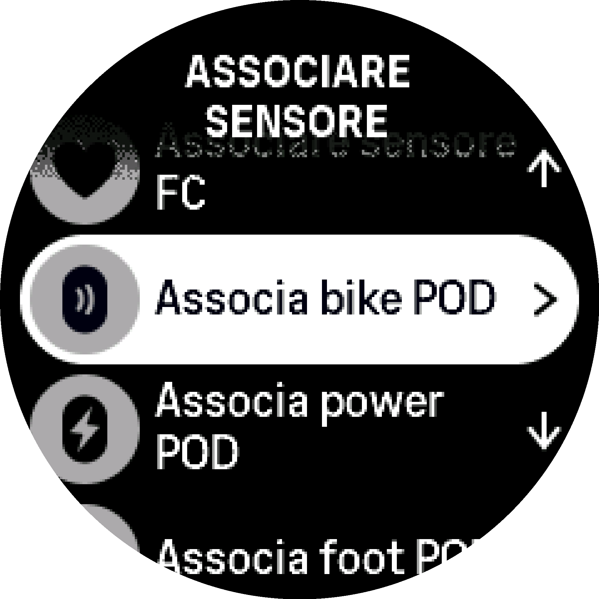 Elenco sensori S9PP