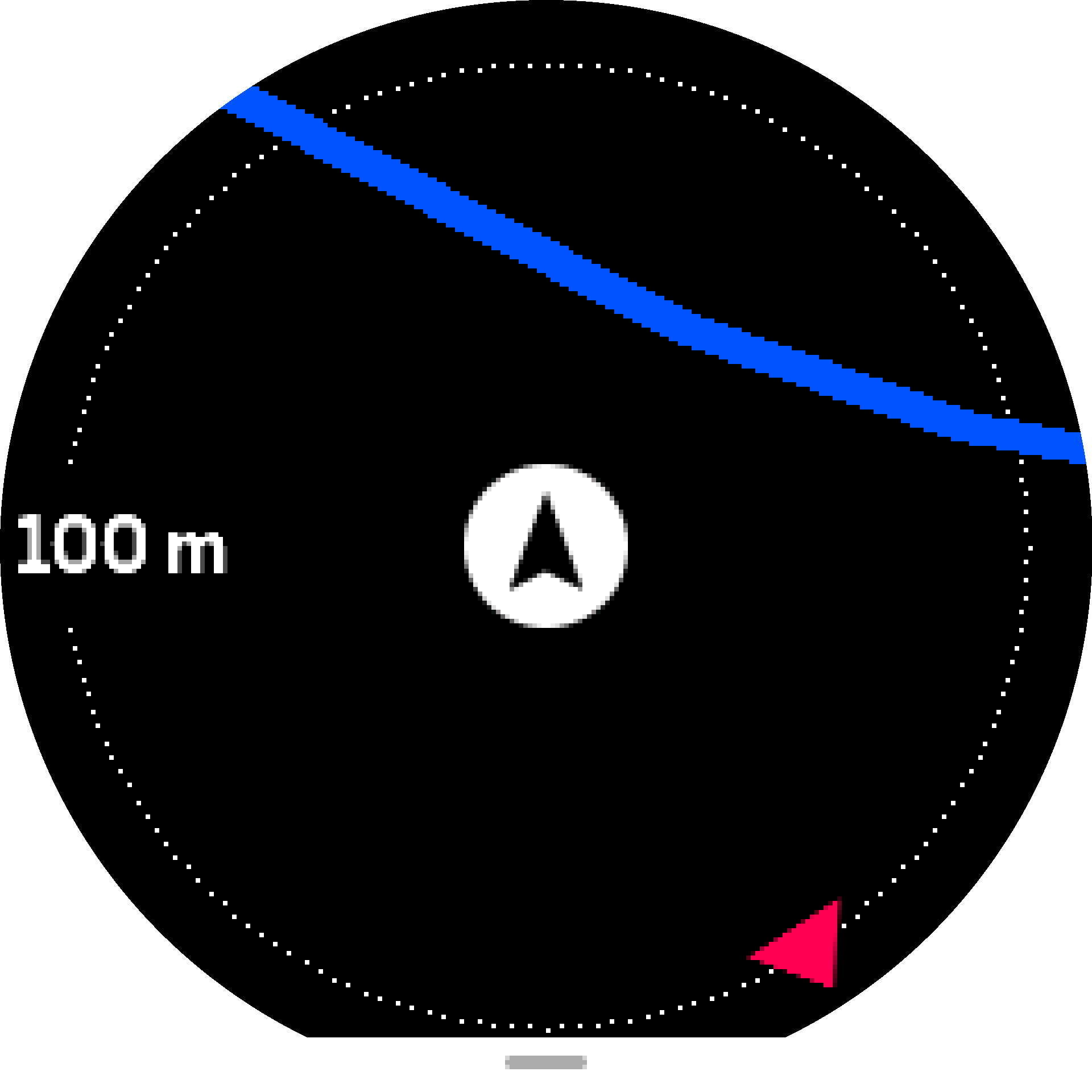 Zoom de l'itinéraire S9PP