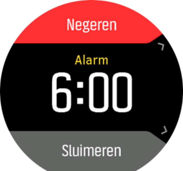 Alarm dismiss snooze