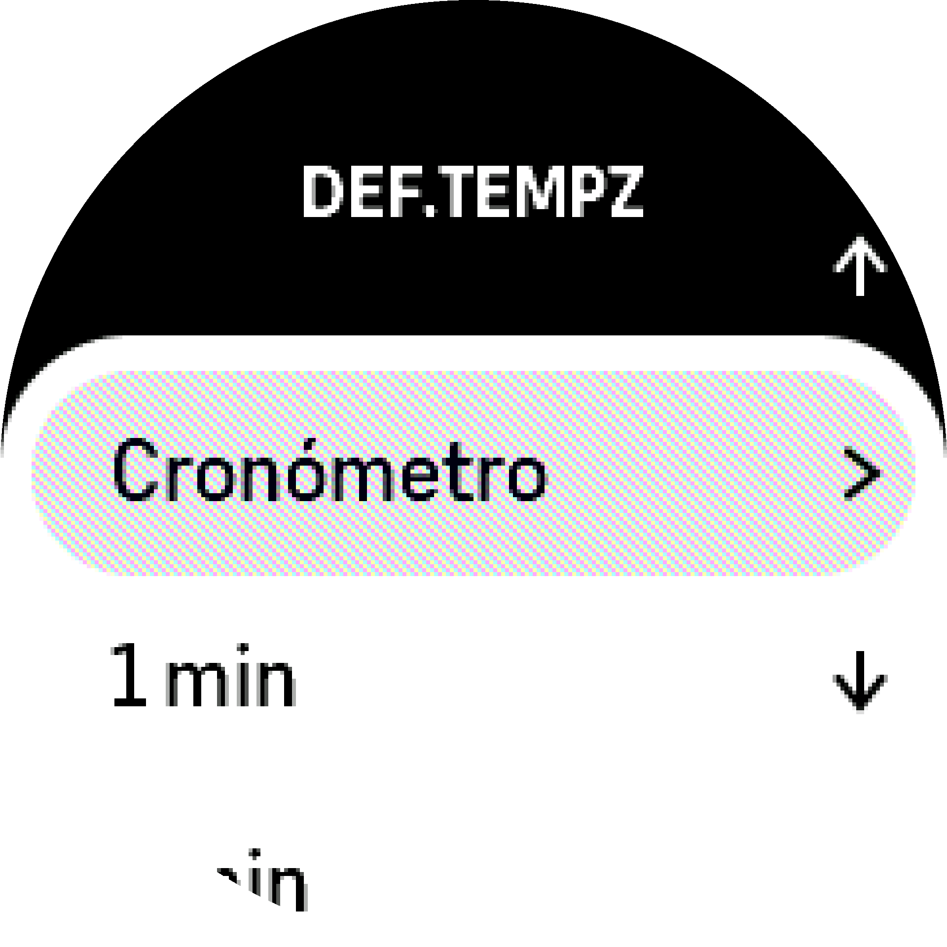 TemporizadorWidget Opções