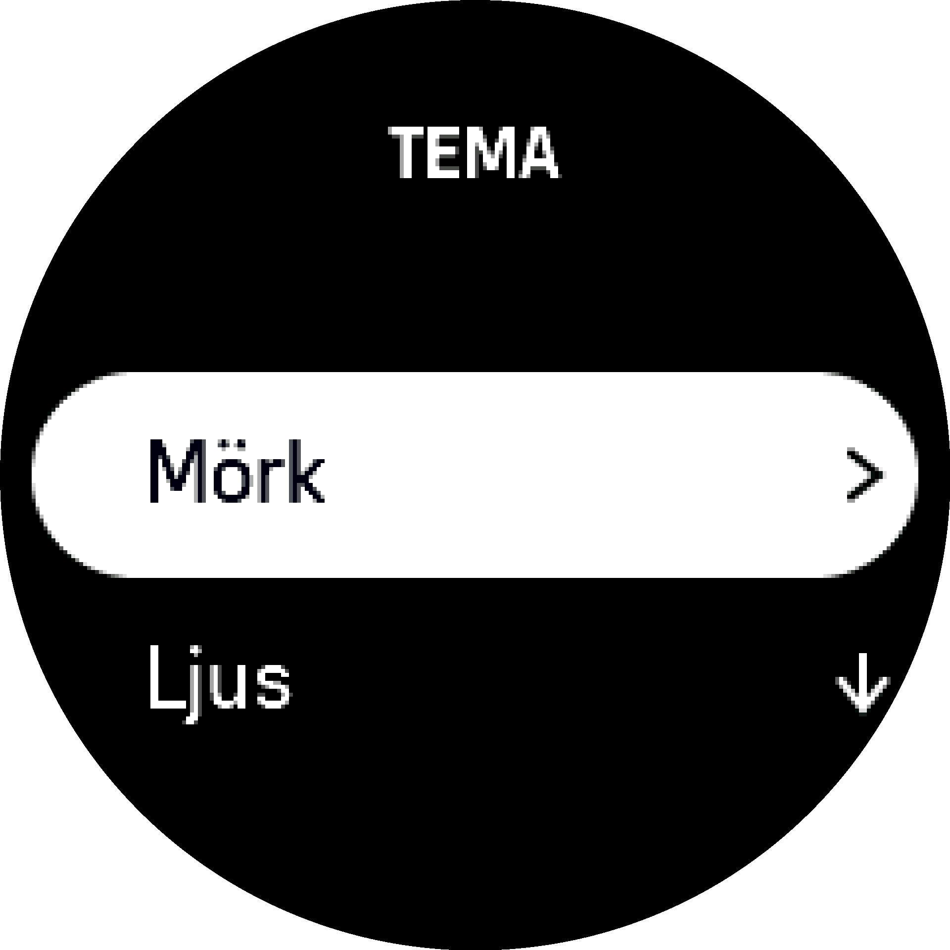 mörk tema objekt