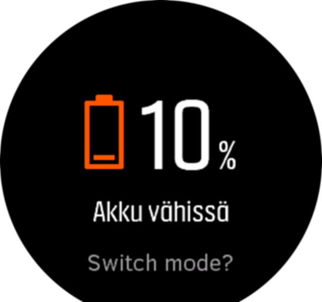 Battery Warning S9