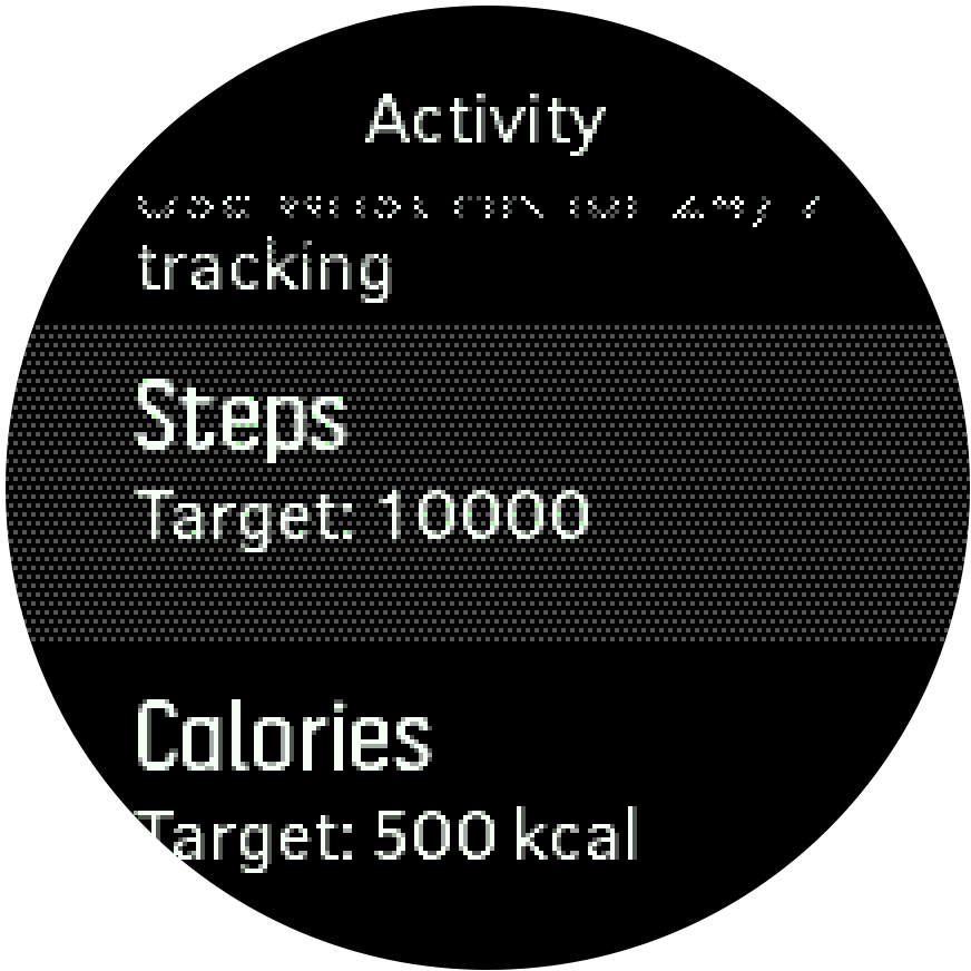 Activity Goals Trainer