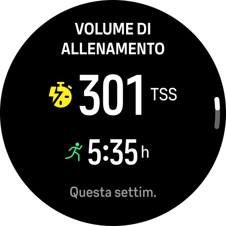 training volume