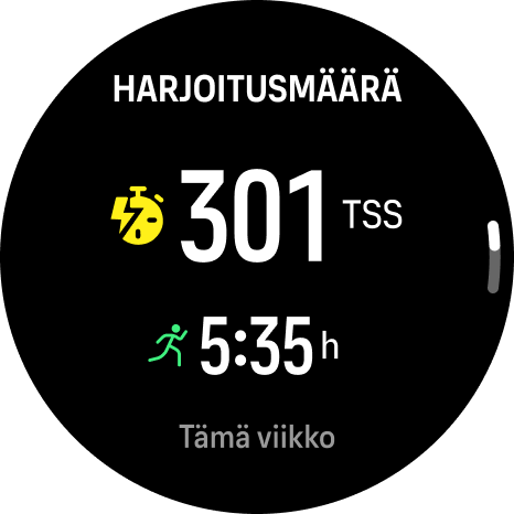 training volume