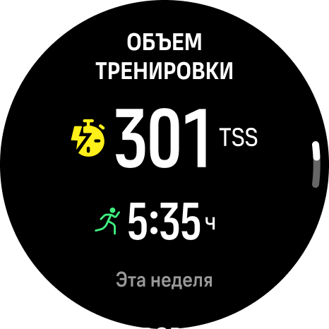 training volume