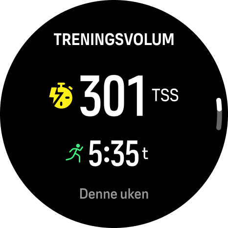 training volume