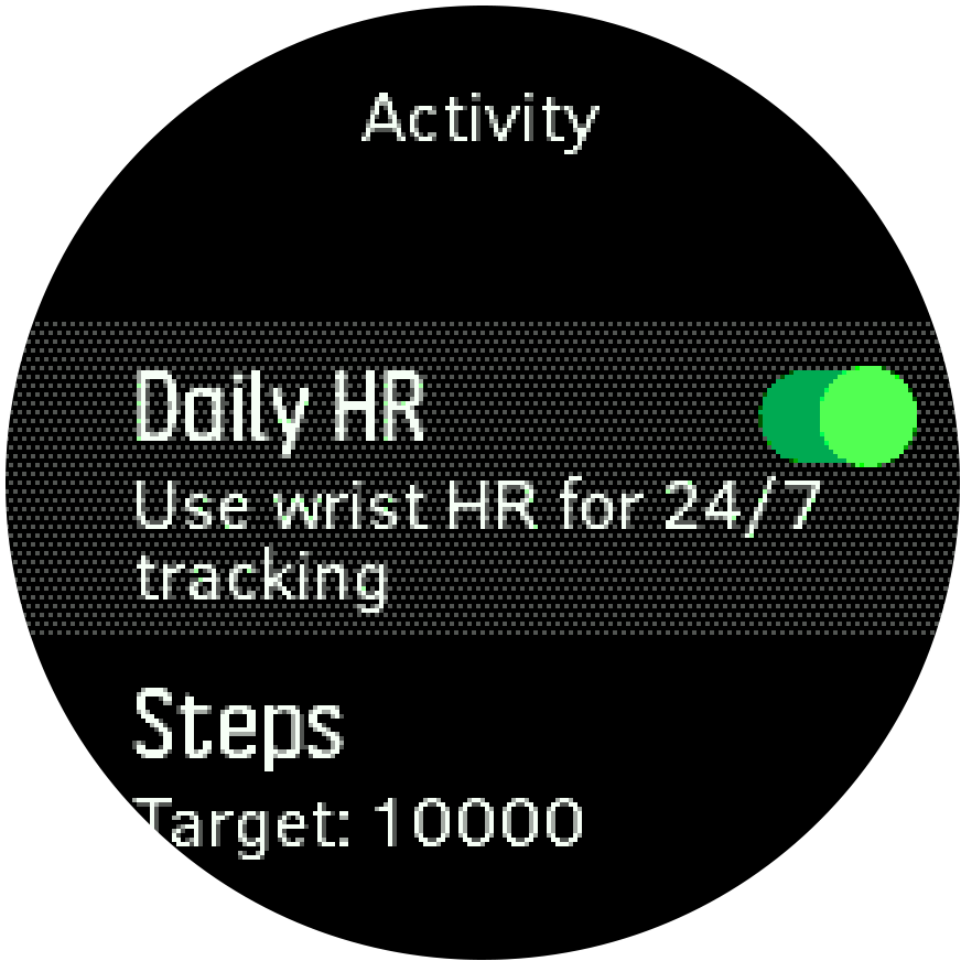 Daily HR setting Trainer