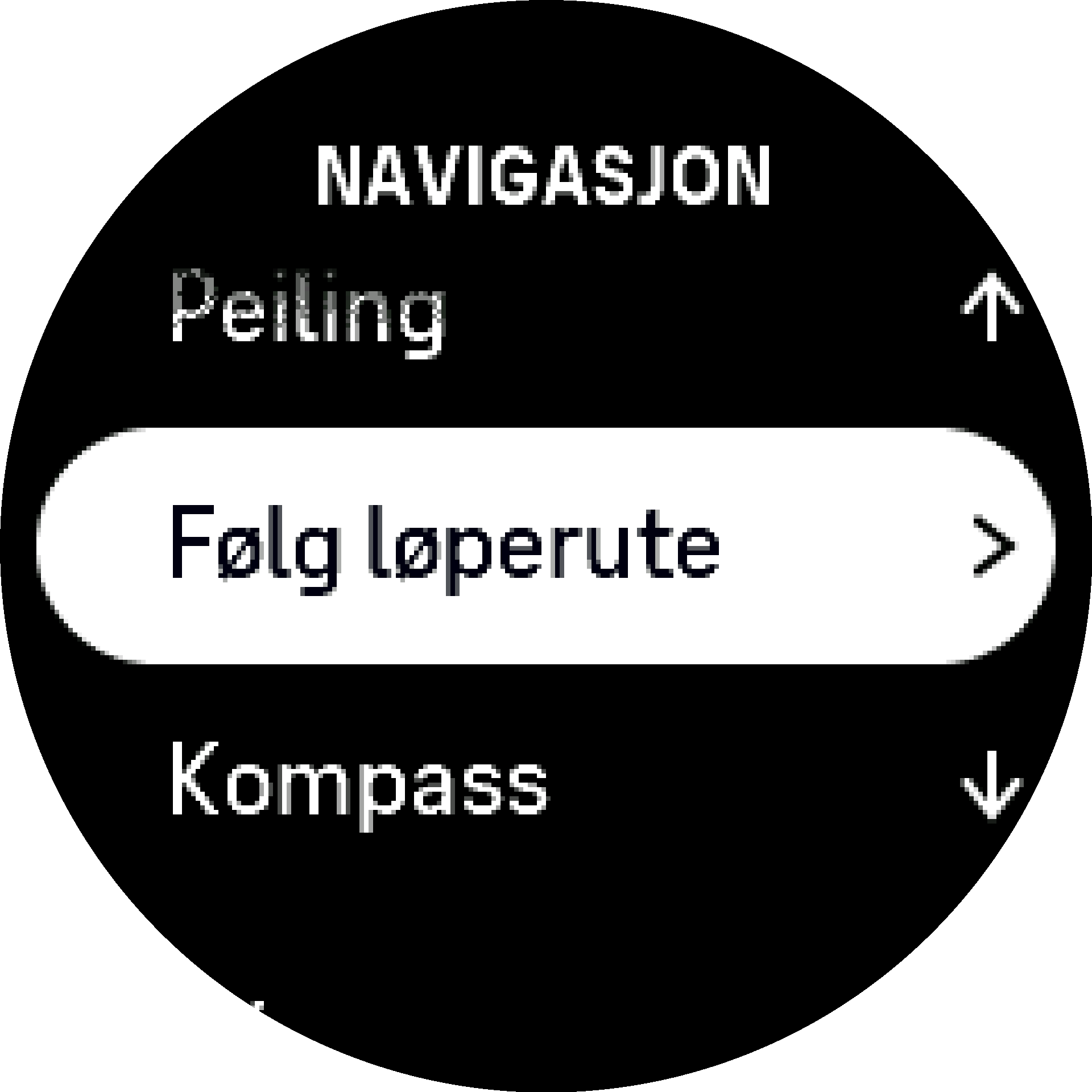 Følg løperute S9PP