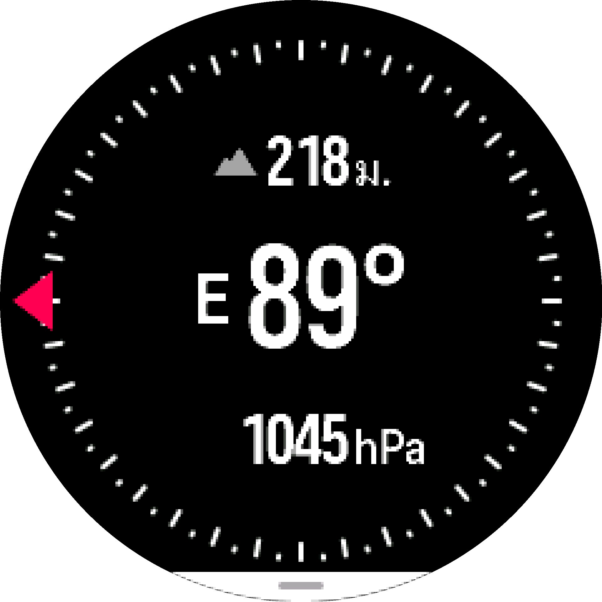 วิดเจ็ตเข็มทิศ