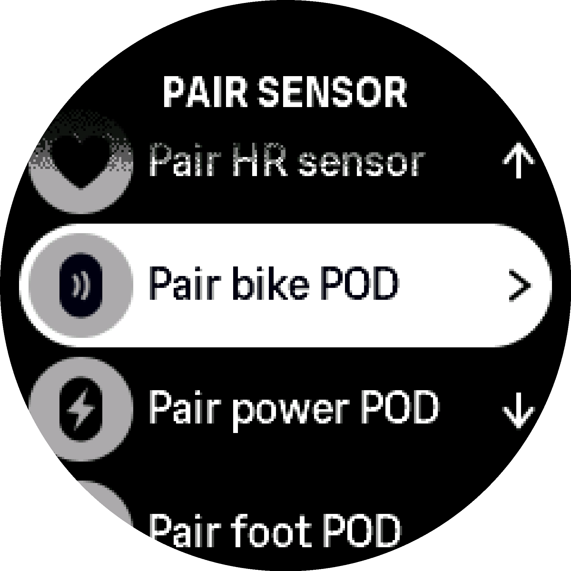 Sensor list S9PP