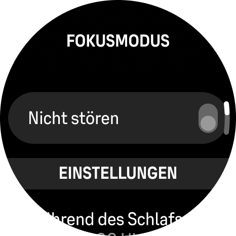 focus mode