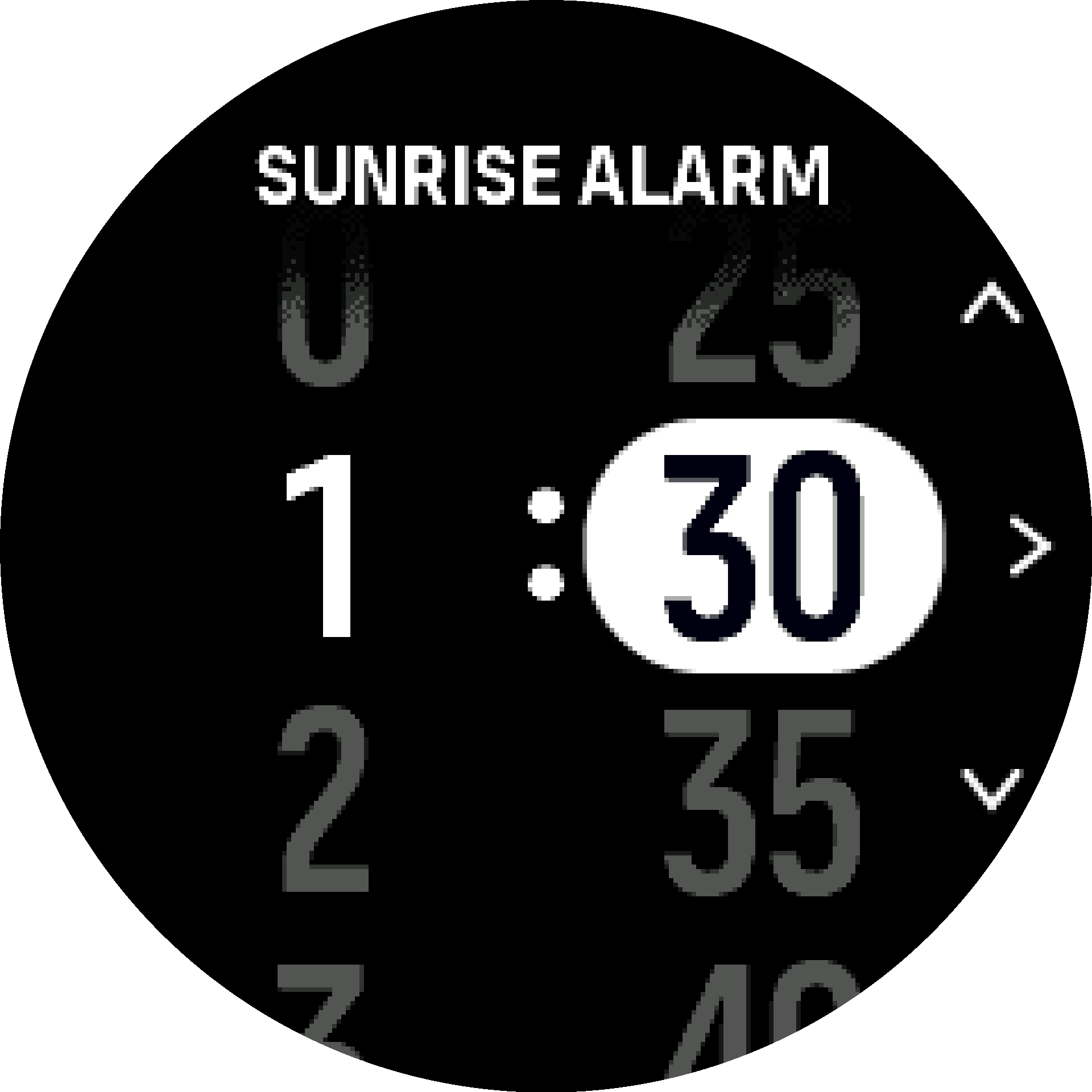 Time before sunset sunrise S9PP
