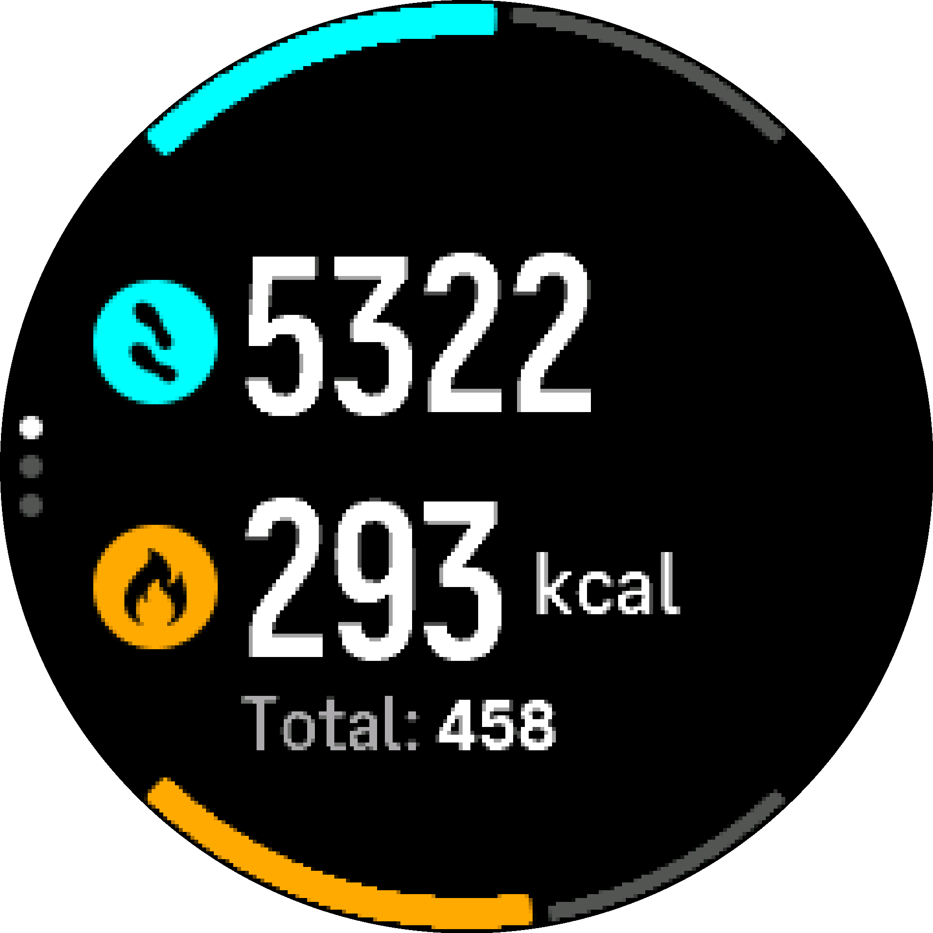 StepsCalories Widget