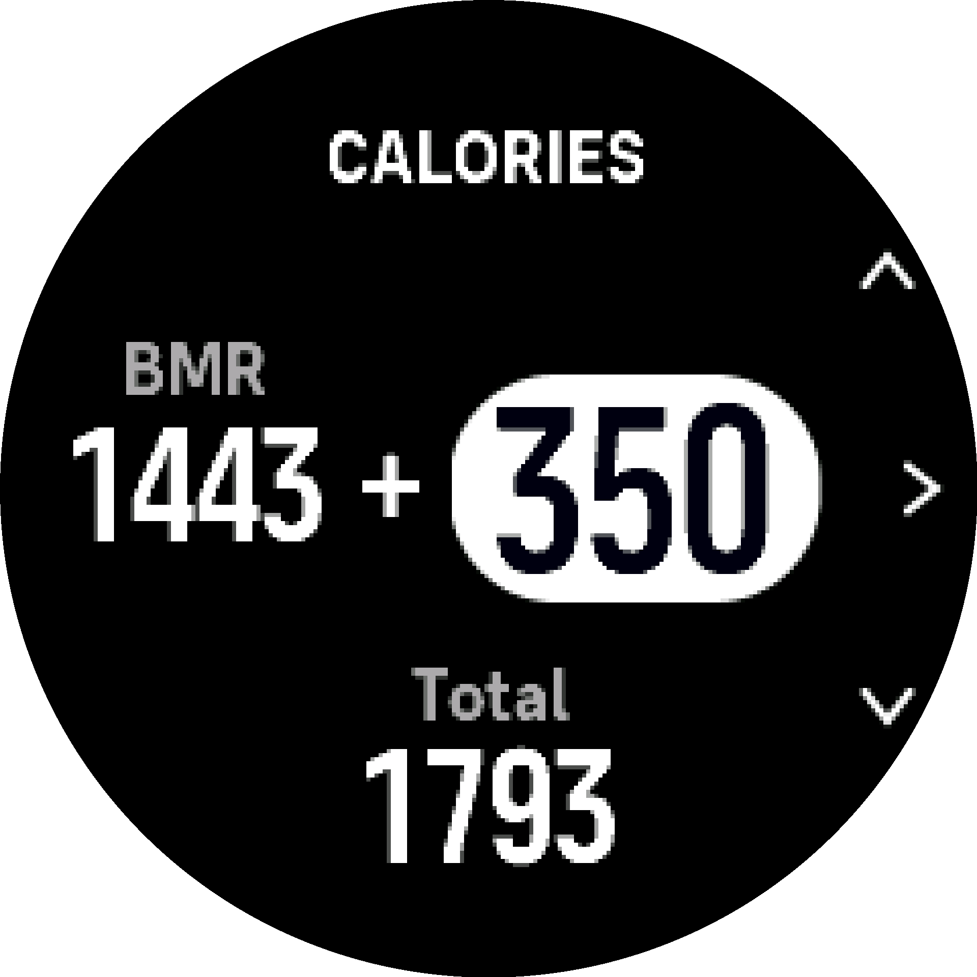 Celkový počet kalórií