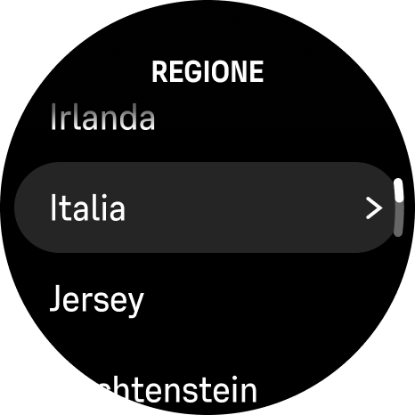 select region