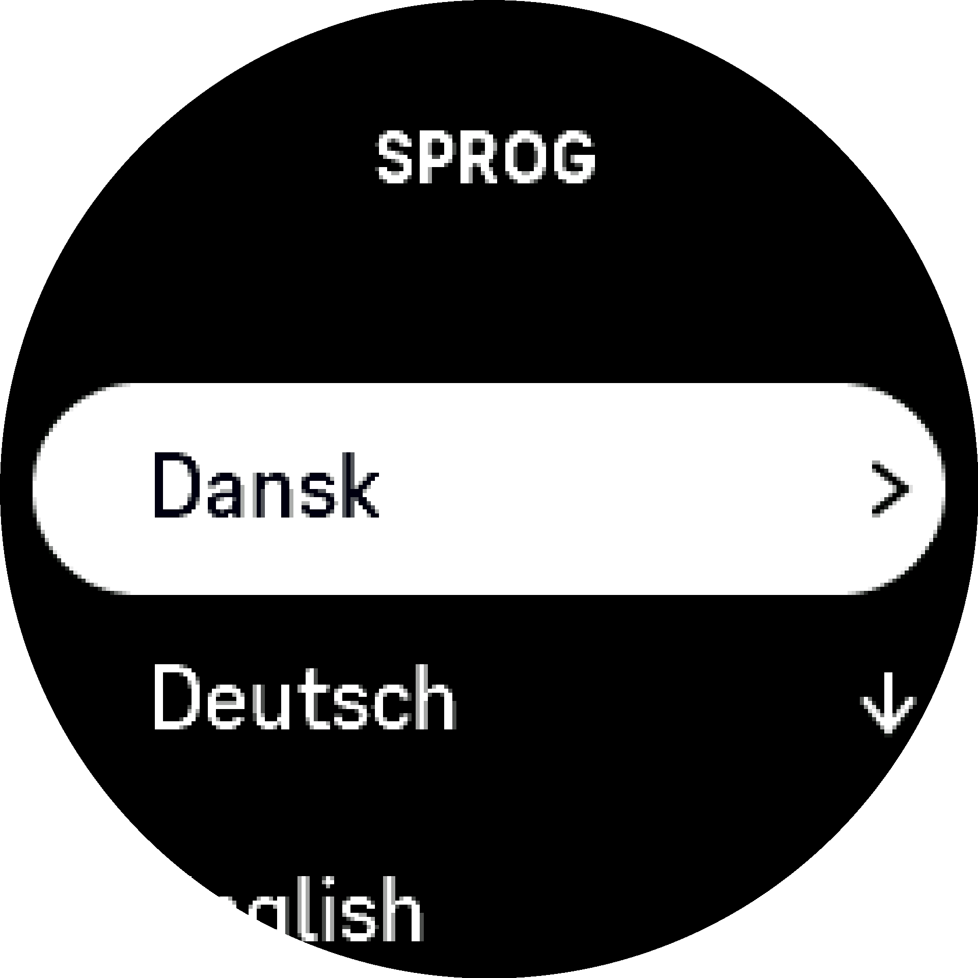 Select language S9PP
