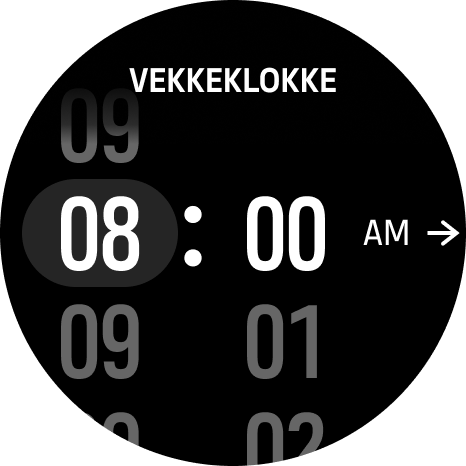 set alarm clock