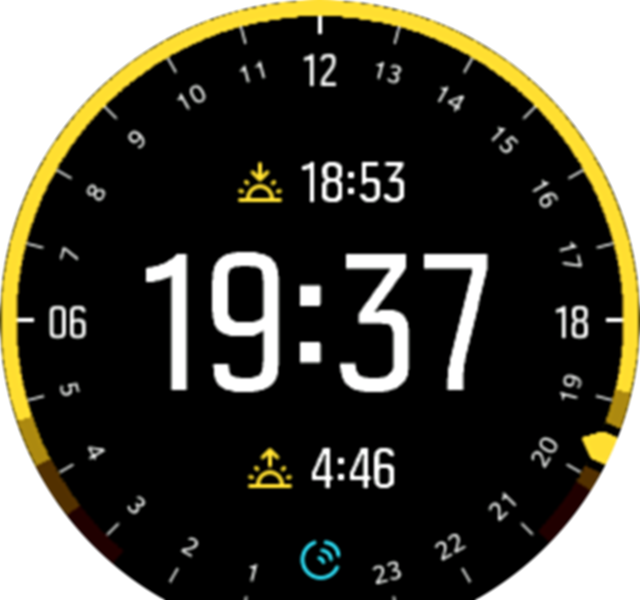 Moonphase watchface Spartan