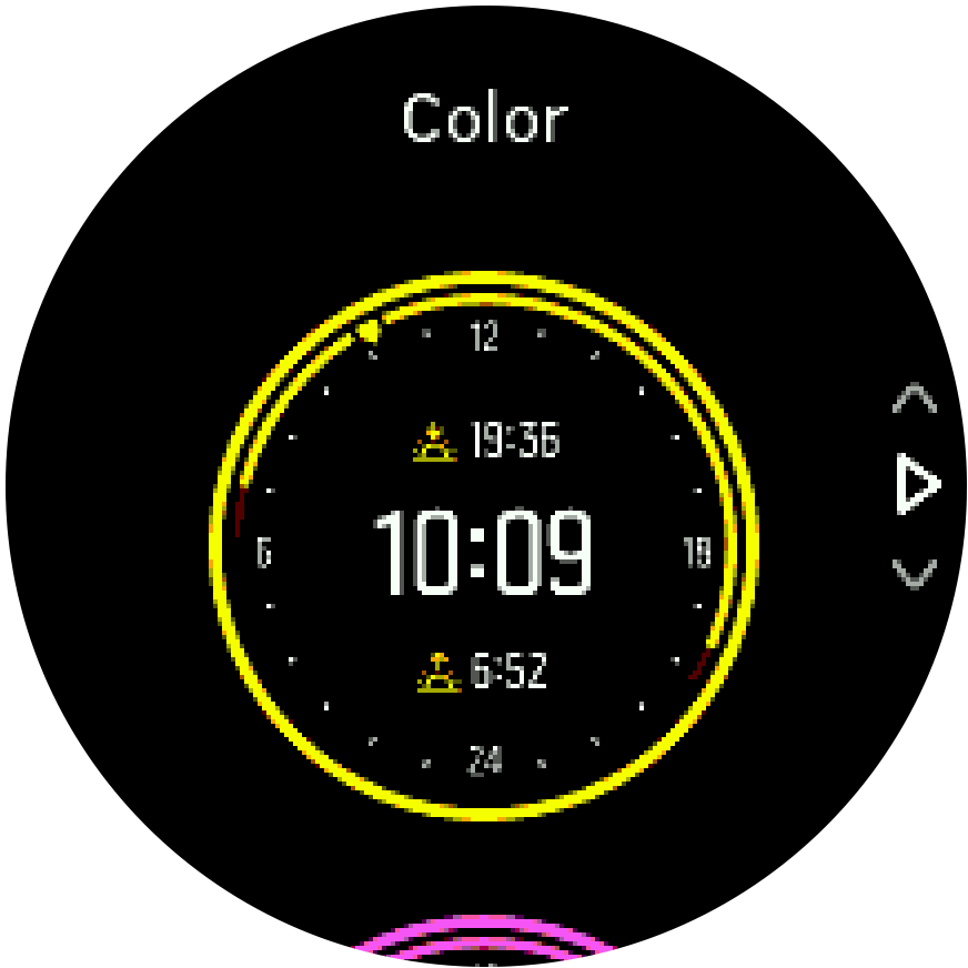 watchface color Trainer-en