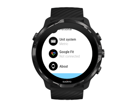 Suunto 7 - Wear OS by Google - Google Fit