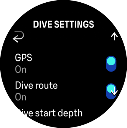 settings ng pagsisid selyo
