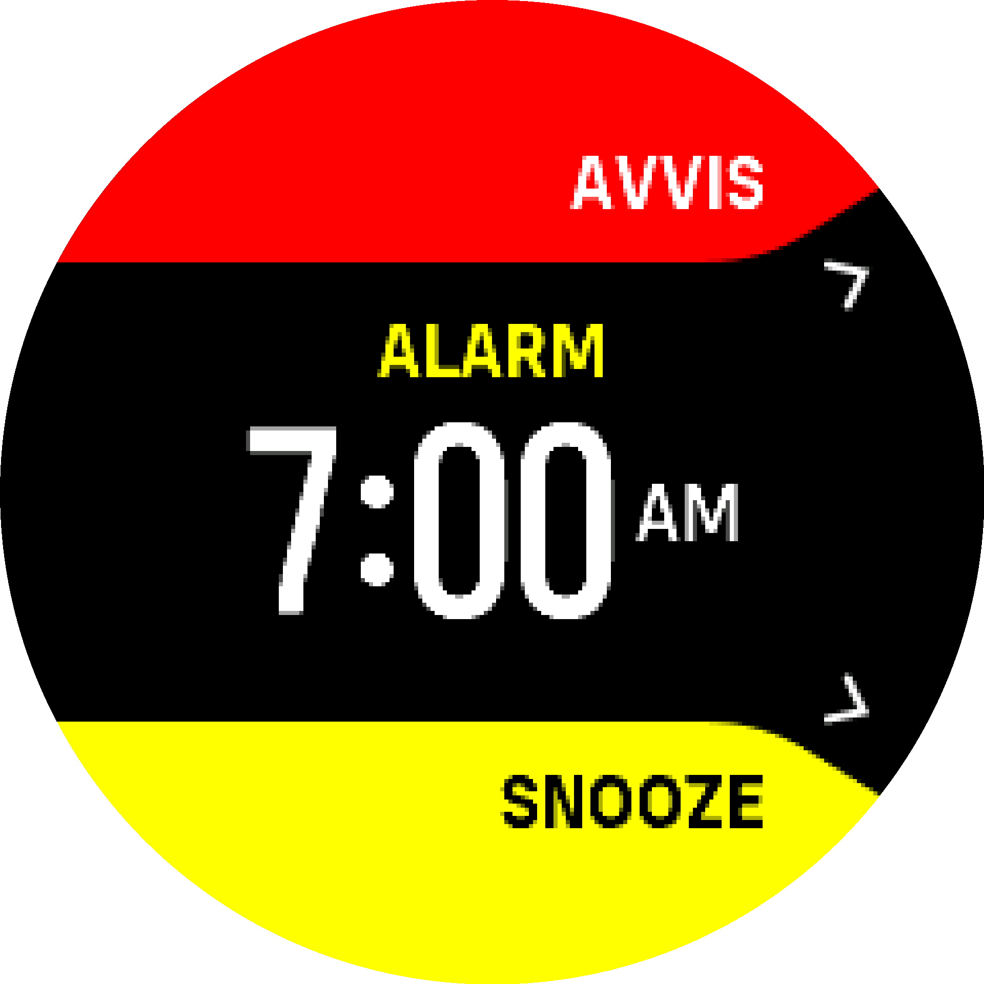 Snooze eliminazione sveglia S9PP