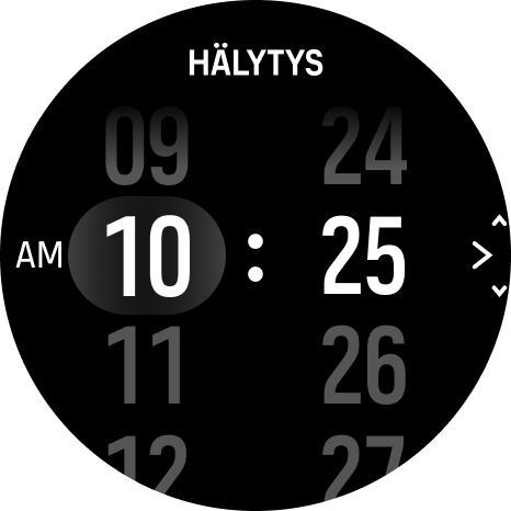 hälytykset Race vaihe1