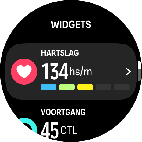 widget list