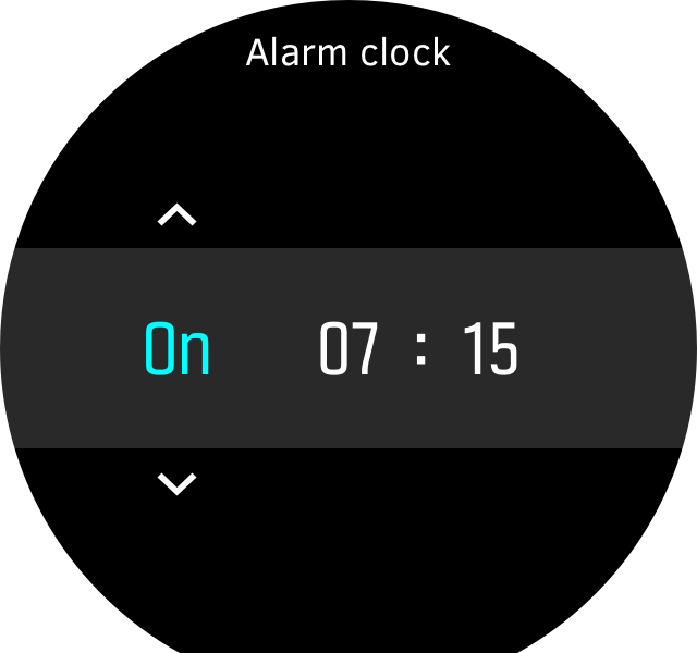 Pemilih jam alarm