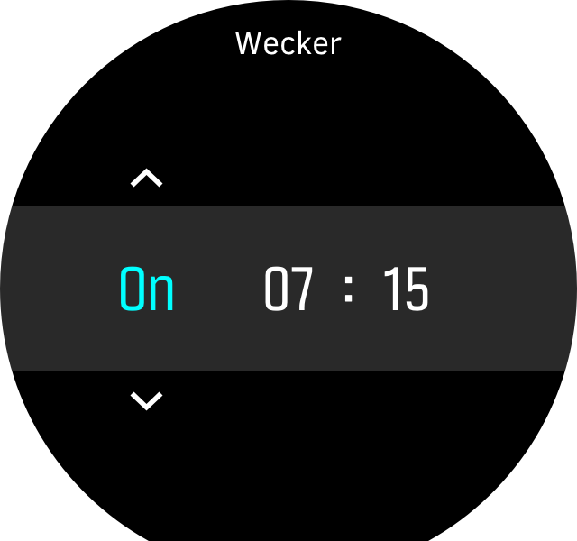 Alarm clock picker