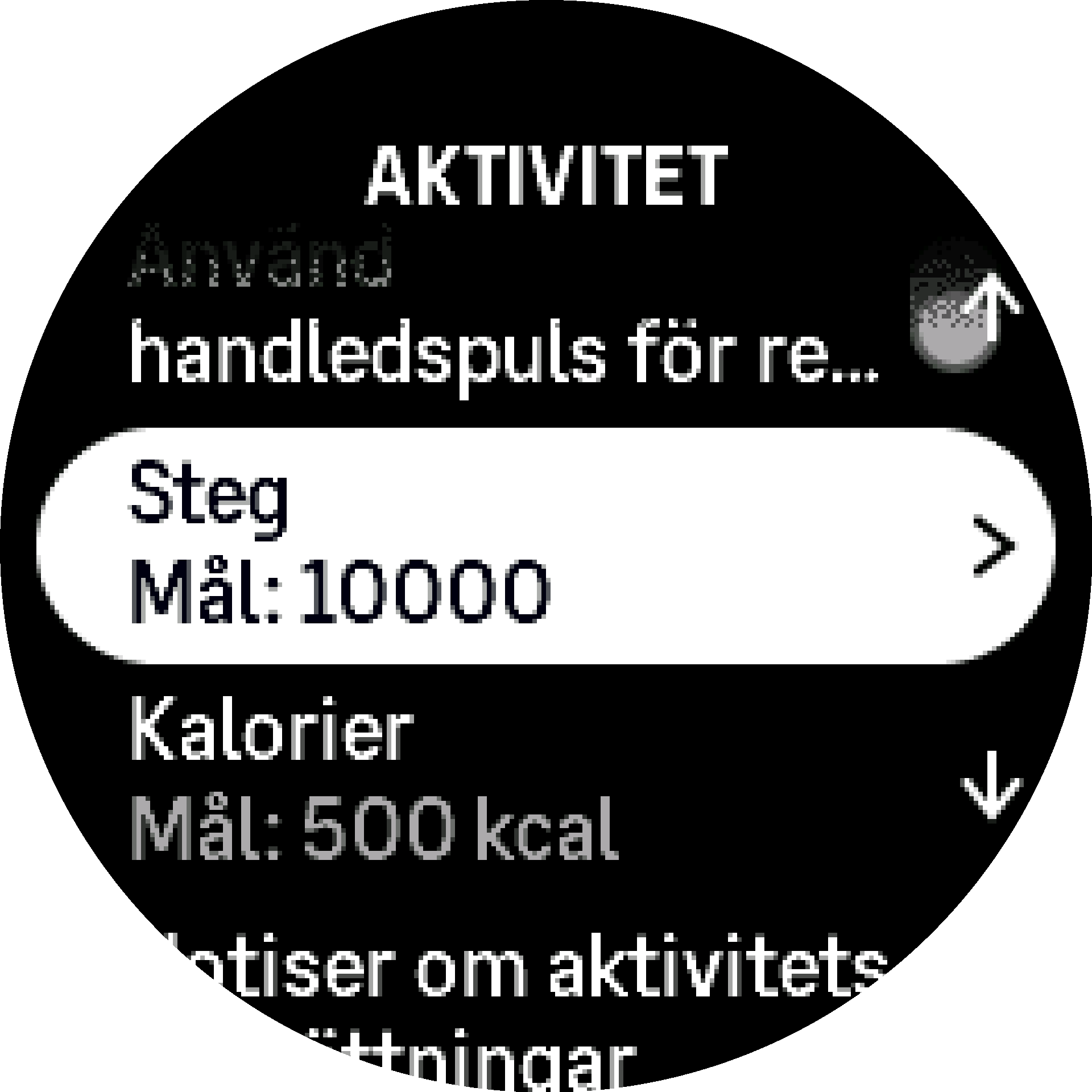 Aktivitetsmål S9PP