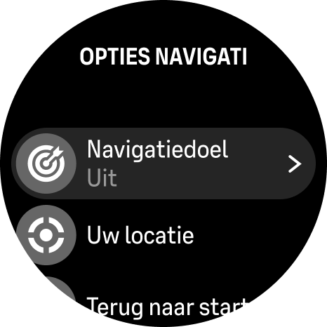 navigation options dilu